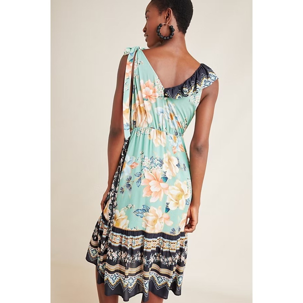 Anthropology Farm Rio Floral Print Monica Wrap Dress size XS - Picture 2 of 16